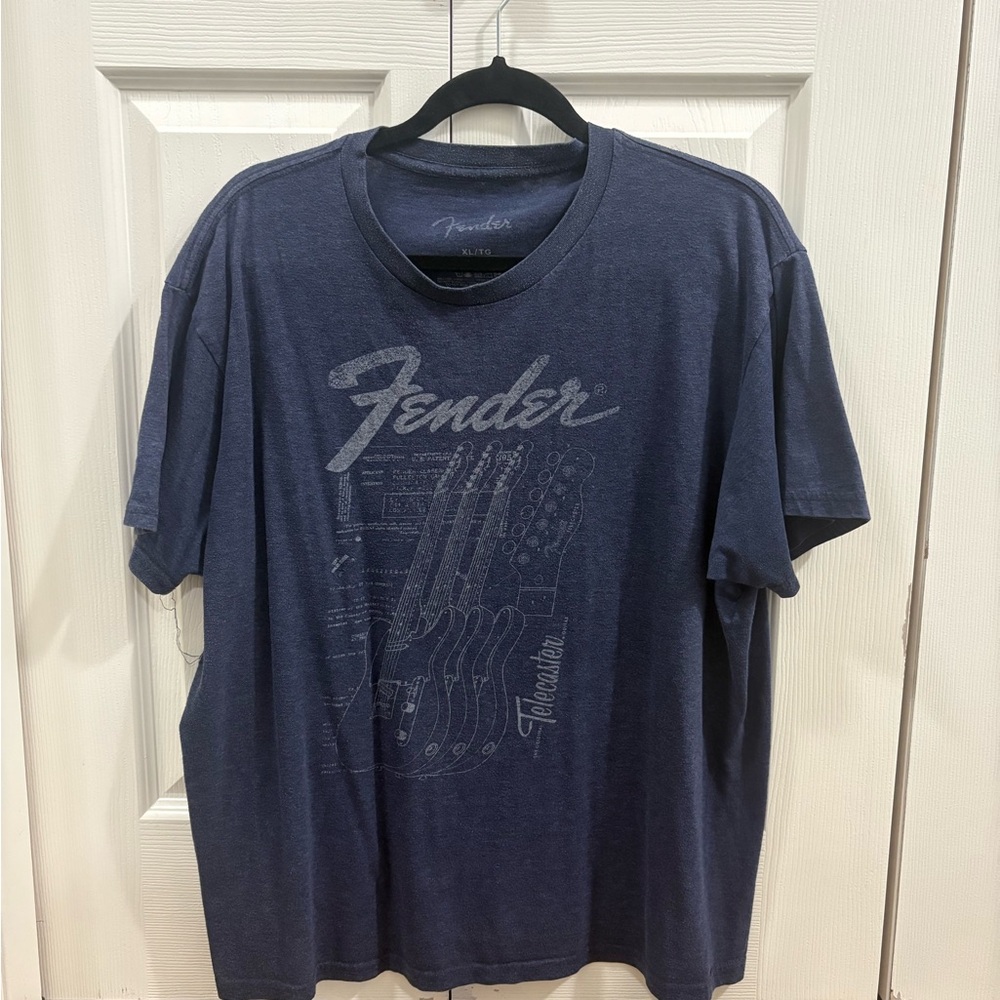 Fender Navy Graphic Men's T-Shirt